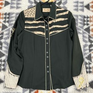 Skully Women’s Western Shirt